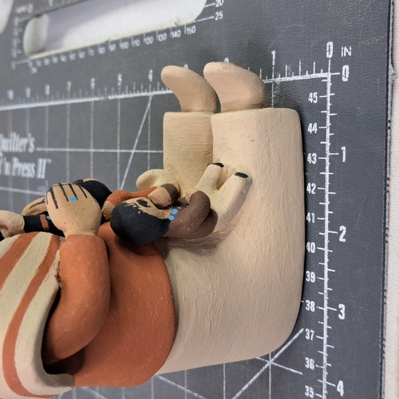 Storyteller 3 Kids Pottery Vintage 90's Jemez Pueblo, New Mexico - Picture 14 of 15